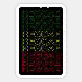 Reggae Power Sticker